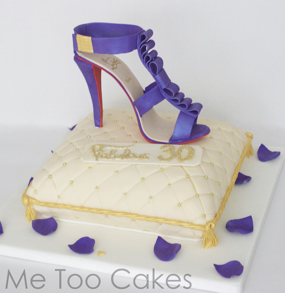 Stiletto On A Pillow - CakeCentral.com