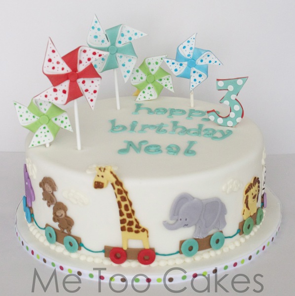 Animal Zoo Cake - CakeCentral.com